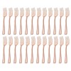 Pack of 24 Plastic Spoons, Dessert Spoons, Plastic Fork, Dessert