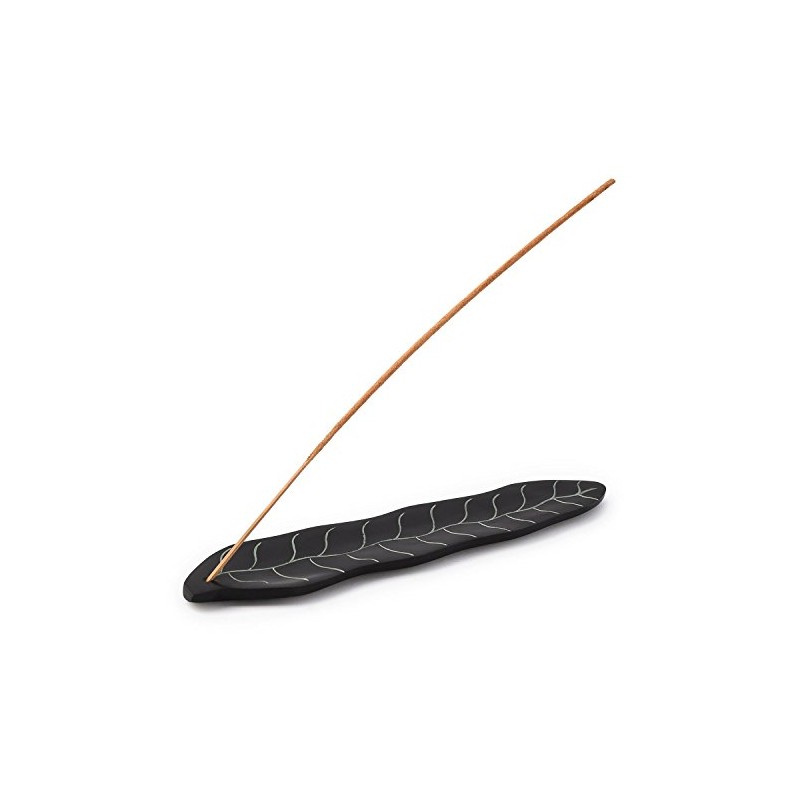 pajoma Incense Stick Holder "Leaf" Made of Soapstone, L 21