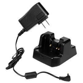 Shaworoce CD-41 Rapid Charger Compatible with Yaesu Vertex Radio FT-5DR FT-5 FT-3DR FT-2DR FT-1DR VX-8R VX-8DE Walkie Talkie Li-ion Battery Charging Dock SBR-14Li FNB-101Li FNB-102Li