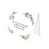 15 Soft Flower Sympathy Acknowledgement Cards, Includes Envelopes
