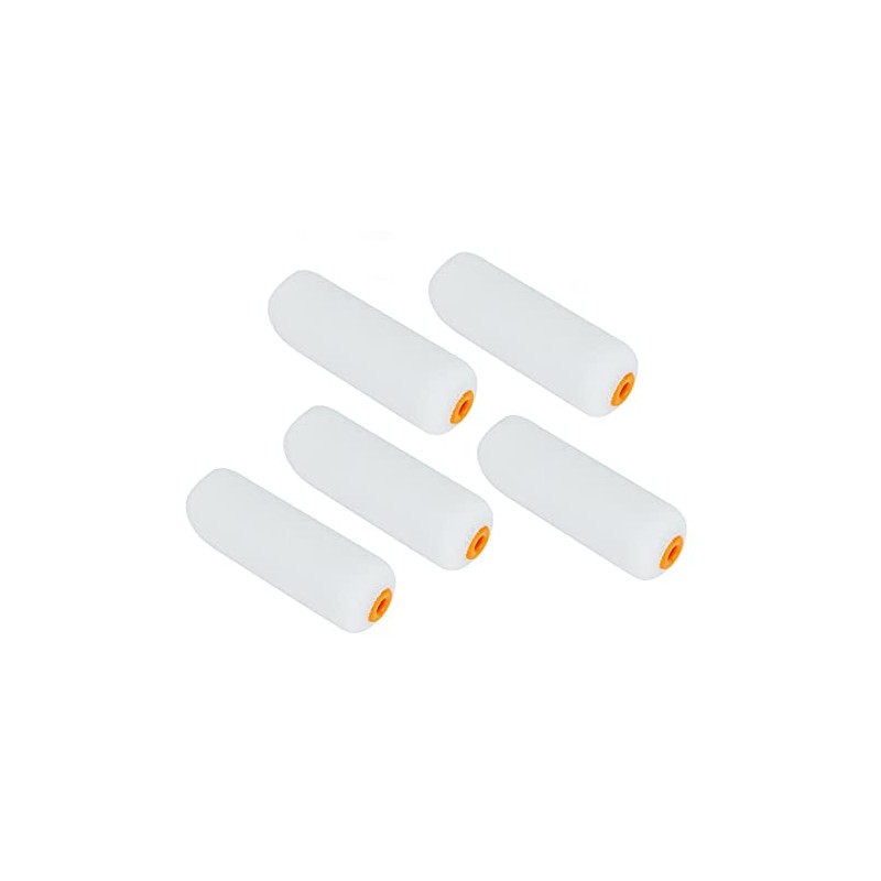 ShieldUp 5 x Mini Foam Paint Rollers - 4" Sponge