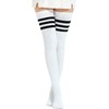 DRESHOW Women's Extra Long Socks Over Knee Long Knee Socks