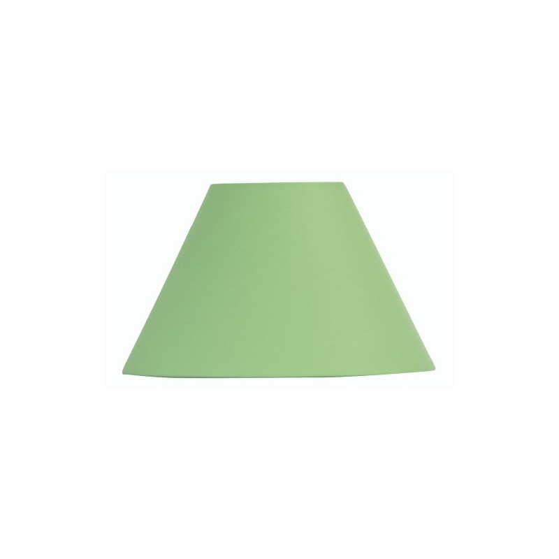 Oaks Lighting S501/8 GR Cotton Coolie Shade, 8-inch, Green