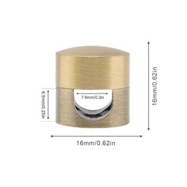 RTNLIT Swag Hook for Chandelier Ceiling Lights Cable, Lamp Hook for Fabric Electrical Cord Cable Hanging Pendant Lighting Fixtures(Gold, Pack of 5)