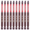 BAKESHU Pozidriv PZ2 Magnetic Impact Driver Bits, Heavy Duty Magnetic