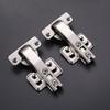 Cabinet Hinges, 2-Piece Lazy Susan Hinge Face Frame Plate 90
