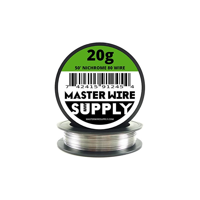 Nichrome 80-50' - 20 Gauge Wire - 50ft - 0.81mm