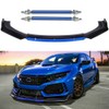 KEEPDSGN 4PCS Universal Car Front Bumper Lip Body Kit Splitter