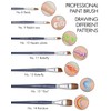 Anka Bella Professional Pre-Quality Face Paint Brushes Set,Including 14pcs Different