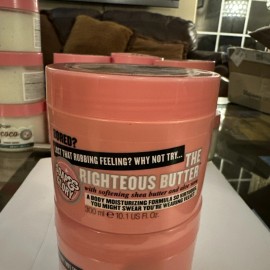 Soap & Glory *THE RIGHTEOUS BUTTER* Body Butter For Very Dry Skin 10.1 Fl Oz