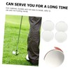 NOLITOY 4Pcs Golf Ball Markers Iron Positioning Tools Waterproof Alignment