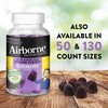 Airborne Elderberry + Zinc & Vitamin C Gummies For Adults,