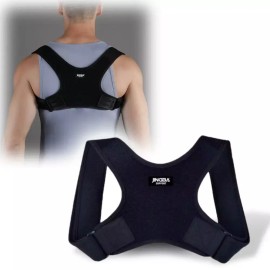 어깨펴기 밴드 말린 굽은등 바른자세 벨트 어깨보호대 [블랙XXL] Shoulder Stretching Band Curved Back Posture Corrector Belt Shoulder Support [Black XXL]