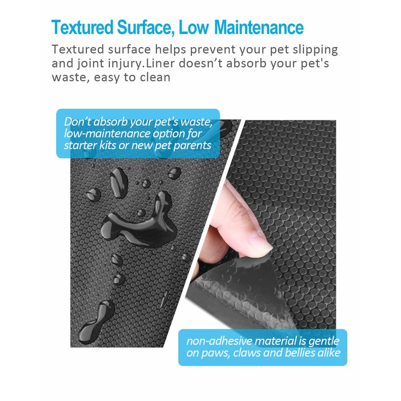 Duedusto Bearded Dragon Tank Accessories, Reptile Terrarium Liner Substrate for