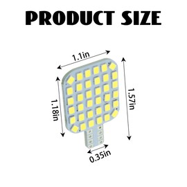 AUCELI T10 921 922 912 194 RV LED Bulbs, 10 PCS Super Bright Interior LED Light Replacement, 36-SMD 2835 White Light Bulbs, Ceiling Dome Indoor Light for 12V RV Camper Trailer Motorhome Boat