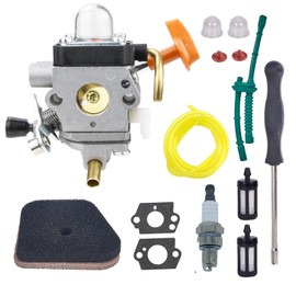 FS90R FS 90R Carburetor Tune Up Kit for Stihl FS110R FS130R FS130 FS100 FS90 R KM90R KM90 FS100RX FS110 KM110R HT100 HT101 Trimmer Weed Eater C1Q-S174 Carb