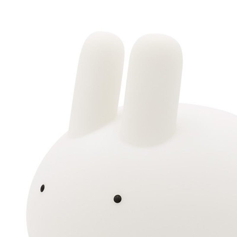Cute Rabbit Night Light Silicone Bunny Tabletop Lamp 2700K Warm