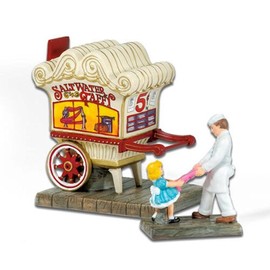 Dept 56 Christmas in the City Accessory Saltwater Taffy Boardwalk Booth