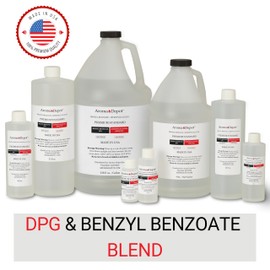 8oz. Premium Fragrance Oil Base - 70% DPG (Dipropylene Glycol) & 30% Benzyl Benzoate - Ideal for Perfumes, Diffusers, Incense, and Candle Making.