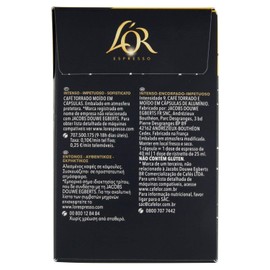 L'OR Forza Coffee Capsules, Pack of 40