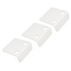 3 PCS Small Security Cameras Wall Shelf with 6 Cable