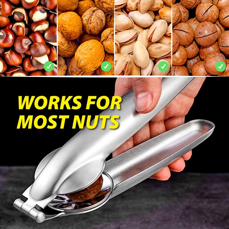 HIC Kitchen Chestnut Cutter, Stainless Steel Safety Blade