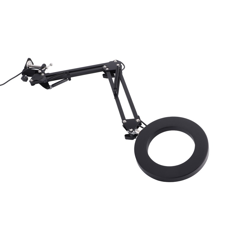 Foldable Eyecare Table Lamp Flexible Swing Arm Clamp Mount Lamp