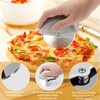 Love-KANKEI Pizza Cutter/Pizza Wheel/Pizza Slicer with Stainless Steel Comfortable Palm
