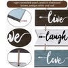 SOMEDA® Live Laugh Love Wall Sign Decoration