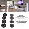 Aluminum Alloy Speaker Stands Shockproof Adjustable Isolation Feet for Turntable