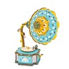 MPIUET 3D Wooden Puzzle for Adults, Phonograph Model Kits to