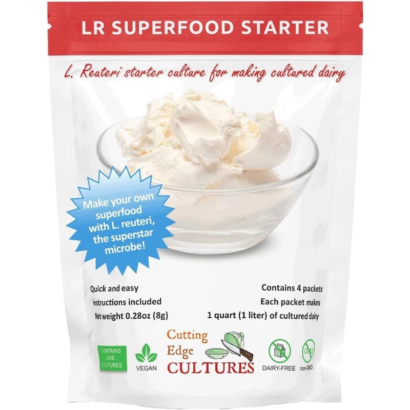 Cutting Edge Cultures LR SuperFood Starter Culture + Prebio Plus