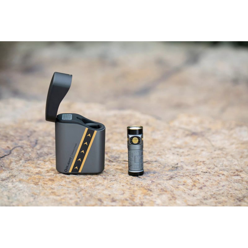 Olight Baton 4 Premium Fighter Pilot 1300 Lum Flashlight w/Charging