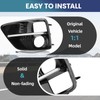 CZCJGD Fog Light Bezel with DRL Compatible with Subaru WRX/STi