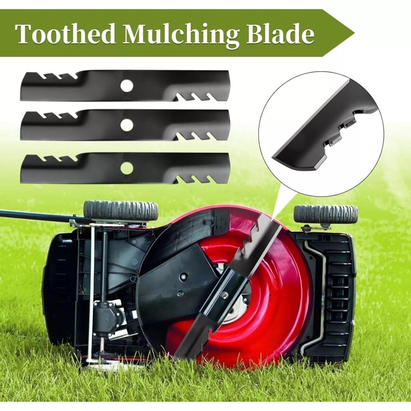 For Toro Mulching Gator Blades for 48" Deck 103-6401 103-6381