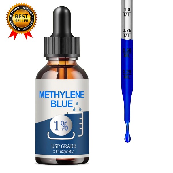 Methylene Blue 1% Solution – Pharmaceutical USP Grade – 60ml
