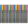 Doms 20 x 0.7mm Debok BLUE Fine Tip Ballpoint Pens