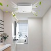 Aigostar Bathroom Fan 100 mm with Quiet Extractor Fan, 90
