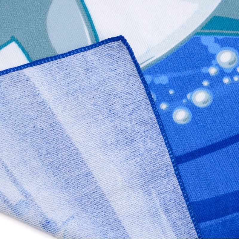 Yello Lightweight Beach Towel with Shark Design