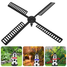 Ciieeo Windmill Fan Blades Set of 2 Plastic Windmill Windmill Blade Replacement Windmill Ornaments for Outdoor Use Windmill Accessories