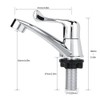DeWin Simple Cold Tap for Kitchen Sink Sink (G1/2)