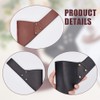 HOBBIESAY 2 Pieces Leather Sword Dagger Frog Leather Belt Sword