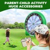 Inflatable 6ft Giant Dartboard, Golf Darts Kick Darts, Soccer &