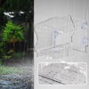 Wild Bird Feeders | Transparent Hummingbird Feeder,Acrylic Feeding Tray with