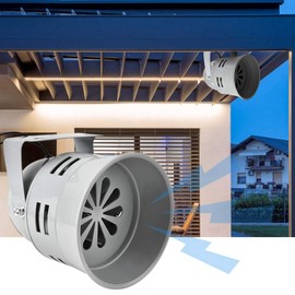 Sonew 40 W Electric Siren, Electric Motor Powered Alarm, Industrial Electric Sirens, Horn Fire Alarm, Safety Prevention Siren, Domestic Security System (AC220V)