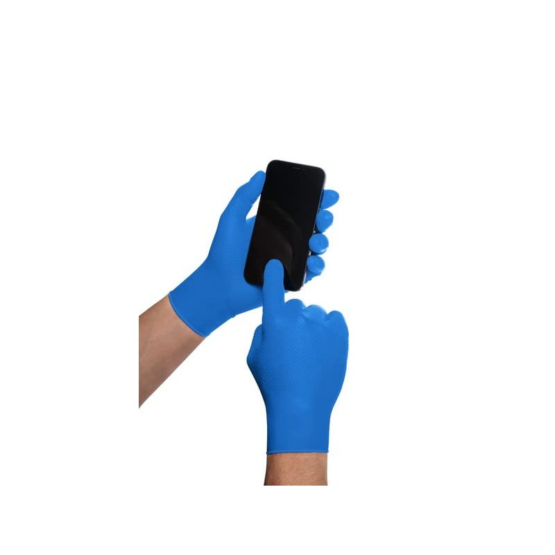 Nitrile Gloves Pack of 100 Protective Gloves Durable Work Gloves