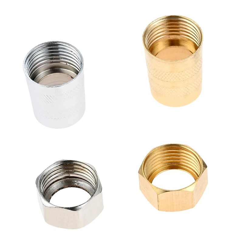 RecDec 2 Set Shower Hose Nut and Screw Replacement Universal