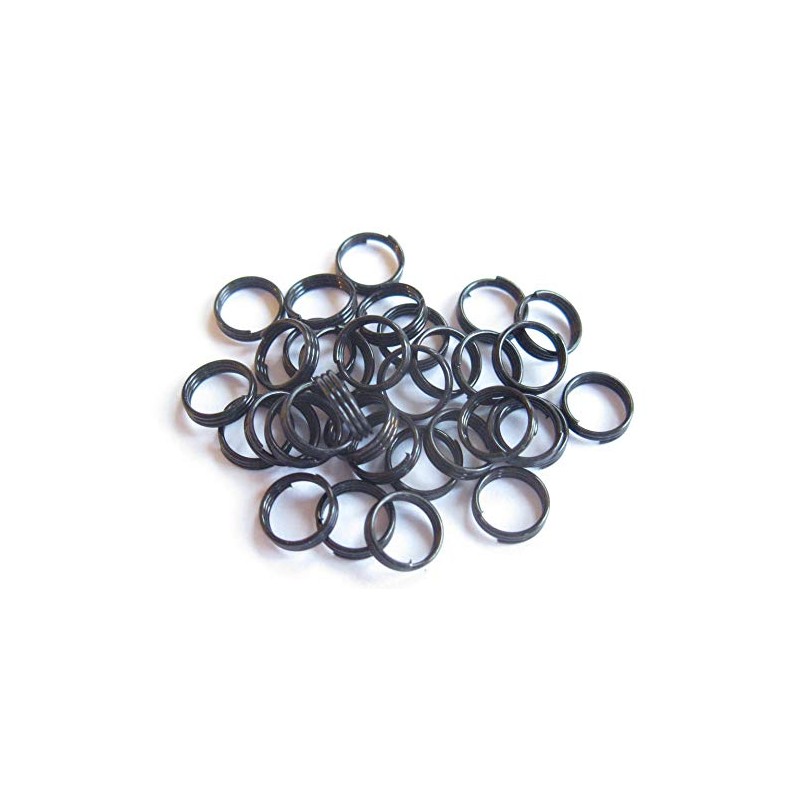 THOR-DARTS Unisex - Adult TD_FR_Black Dart Shaft Ring Spring Ring,