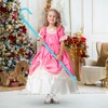 Servllcell Shepherd Staff Prop,Plastic Shepherd Hook Staff Stick Cane Costume