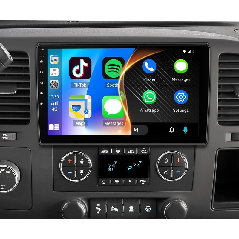 10 Inch Car Radio for Chevy Silverado GMC Sierra 2007